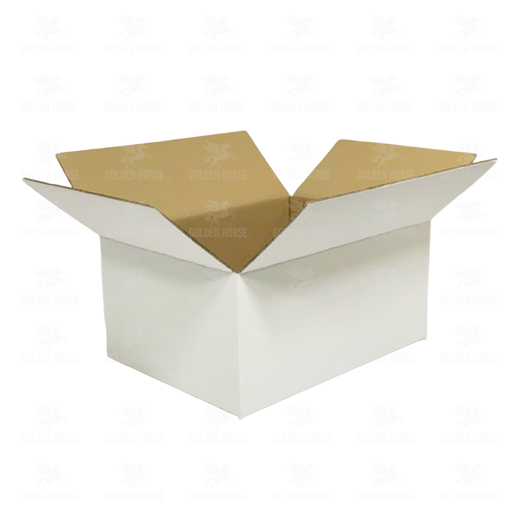 Thùng 5 lớp trắng không in