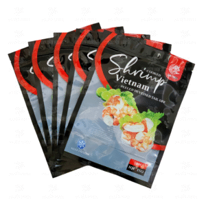 Túi đáy đứng zipper có bấm xé